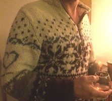 56 trui + cognac